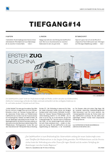 Titelseite des Kundenmagazins TIEFGANG#14