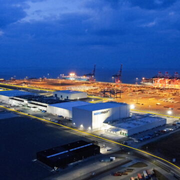 NORDFROST Seehafen-Terminal im Containerhafen Wilhelmshaven